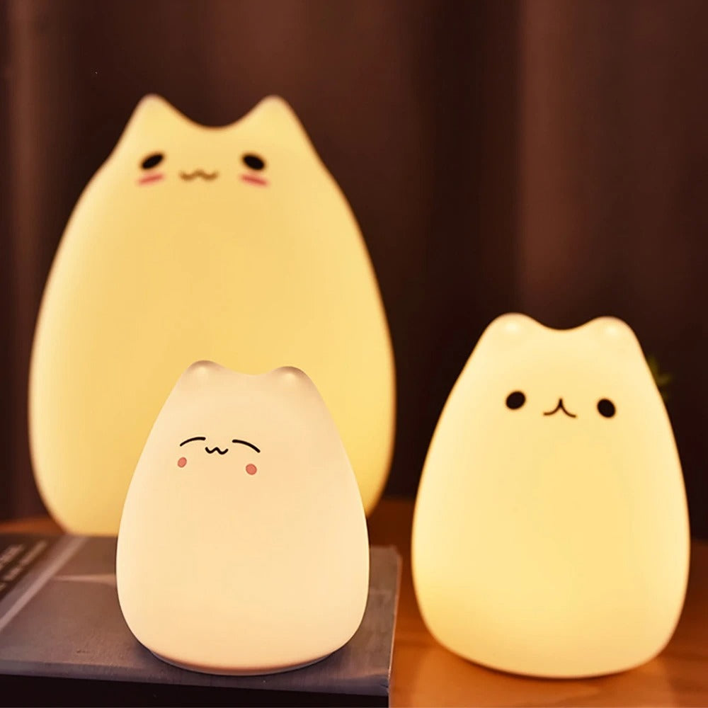 Cat Glow Night Lamp