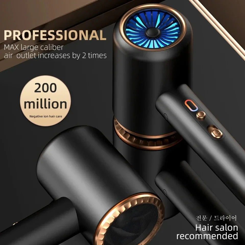 2400W Professional Ionic Hair Dryer with Hot Cold Air
