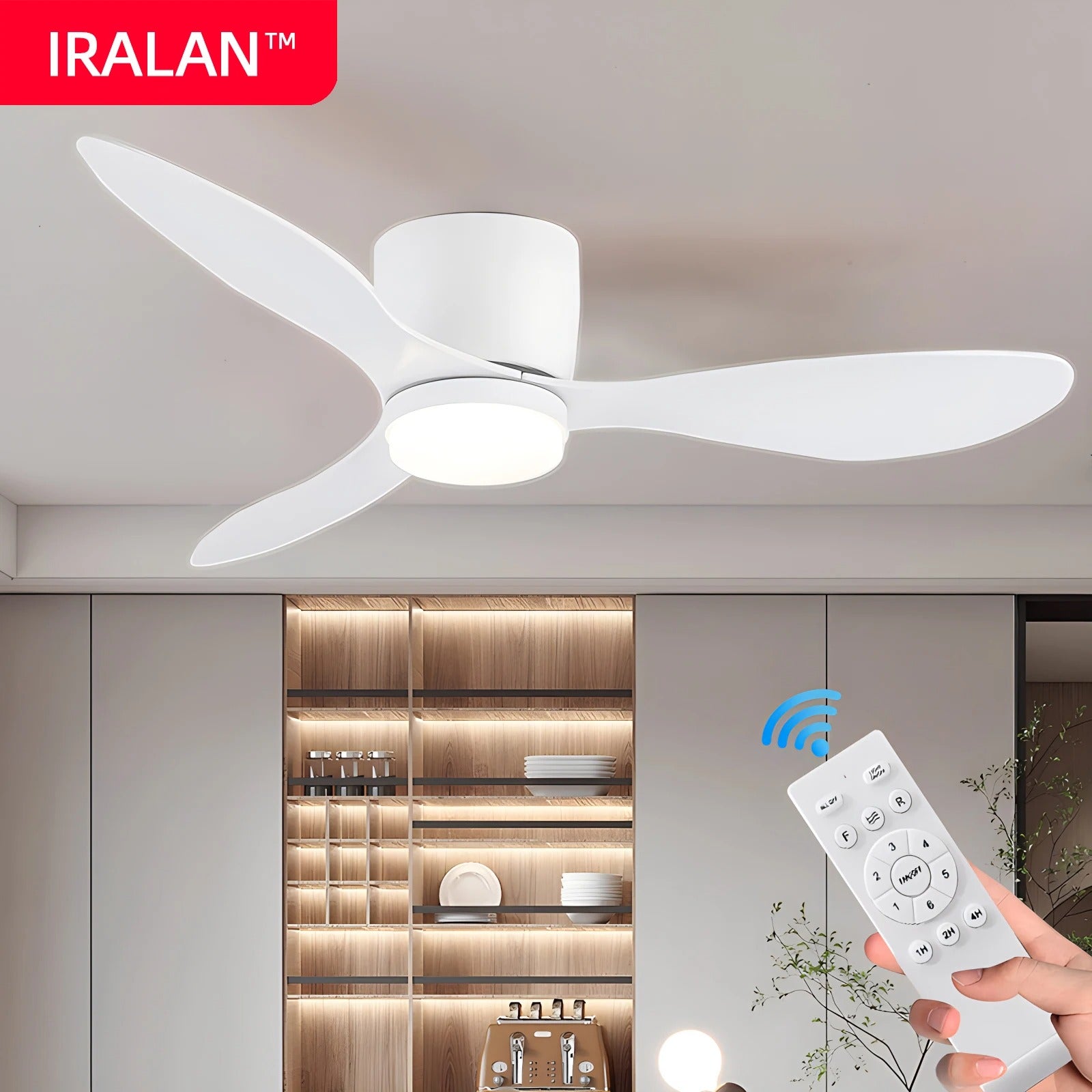 Modern Ceiling Fan – Stylish Air Circulator