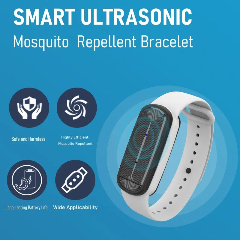 Electronic Mosquito Prevention Bracelet – Ultrasonic Mosquito Repellent