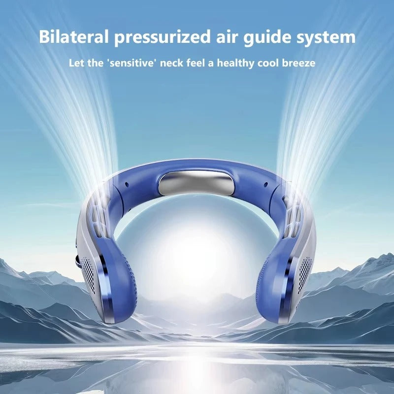 8000mAh USB Hanging Neck Fan