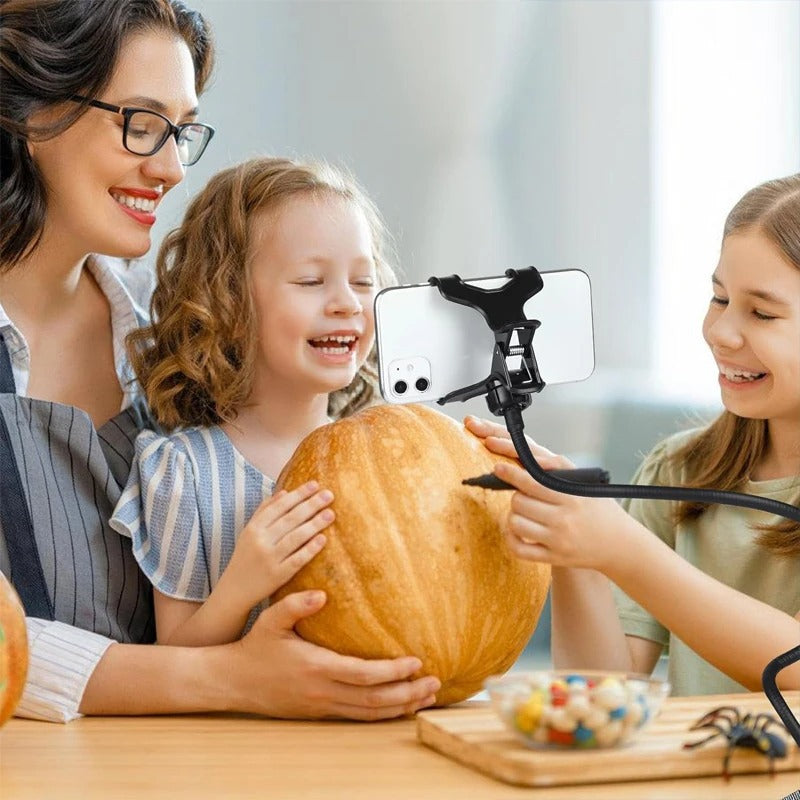 Universal 360° Rotating Flexible Gooseneck Phone Holder