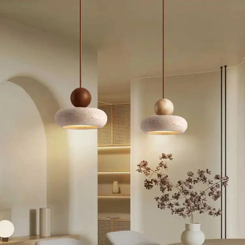 Agate Stone Pendant Light