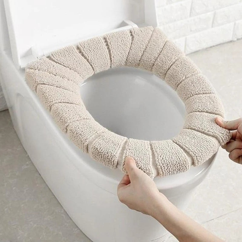 Soft Washable Toilet Seat Cover – Warm Acrylic Mat