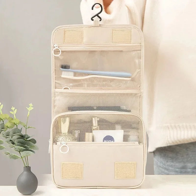 High-Quality Travel Makeup Bag – Waterproof Toiletries Organizer