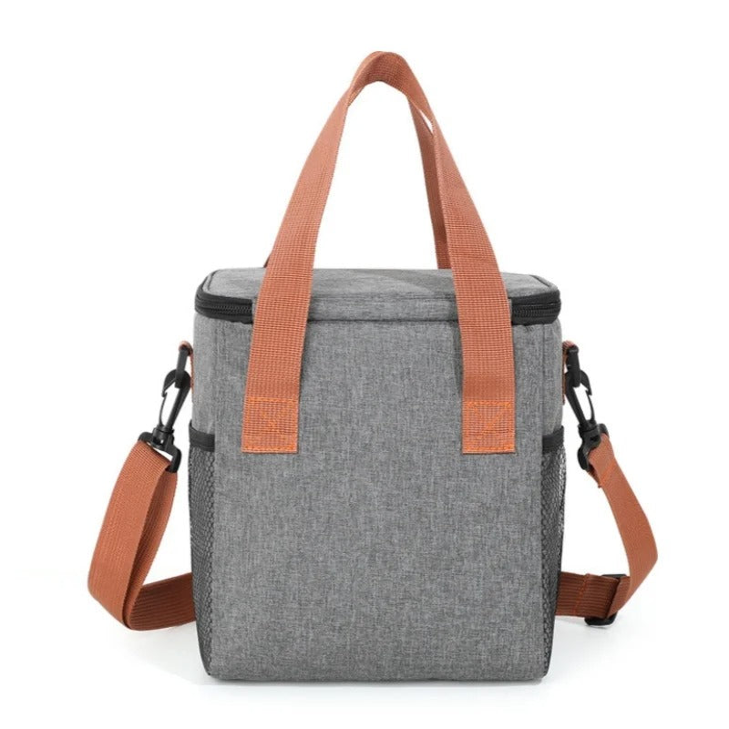 Large Capacity Double Layers Tote Cooler Lunch Bag - Waterproof Insulated