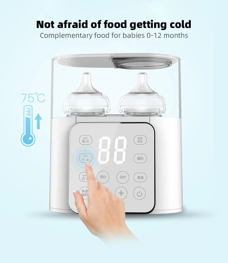 Multi-Function Baby Bottle Warmer – Fast Heating & Sterilizer