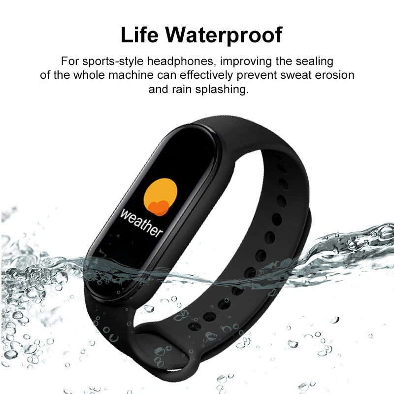 M6 Smart Fitness Watch with Heart Rate Monitor