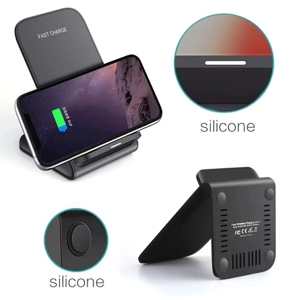 100W Wireless Charger Stand Pad – Fast Charging Dock