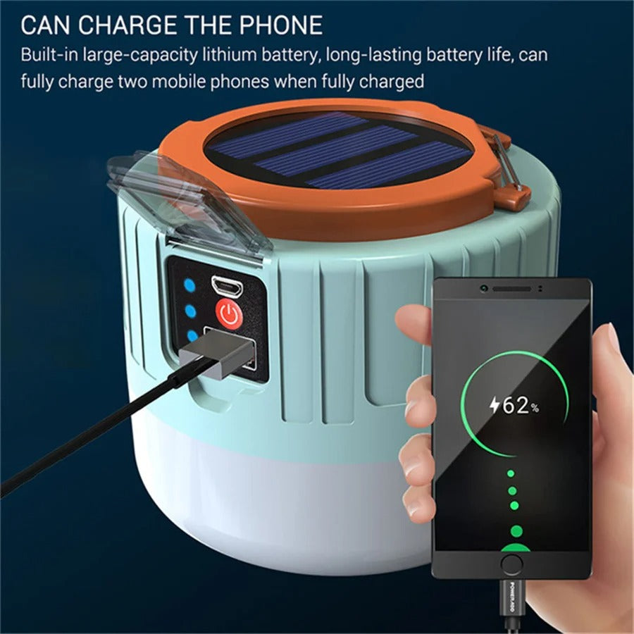 Outdoor Solar Camping Light Led Lamp