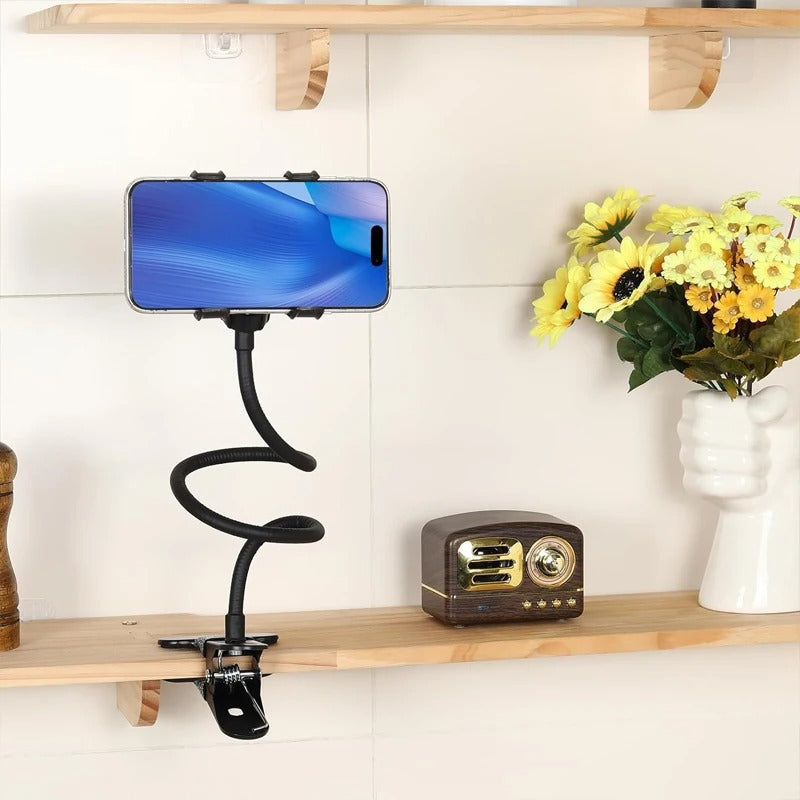 Universal 360° Rotating Flexible Gooseneck Phone Holder