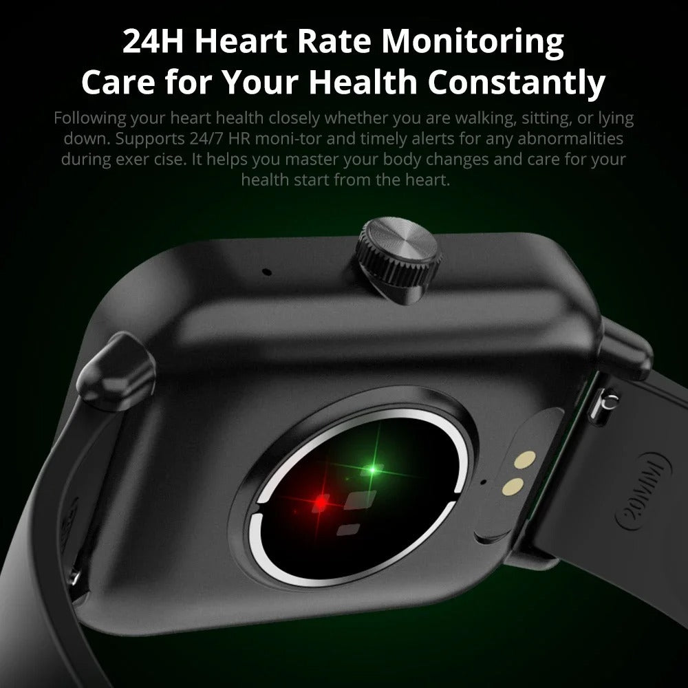 Bluetooth Smartwatch with 24/7 Health and Fitness Tracking