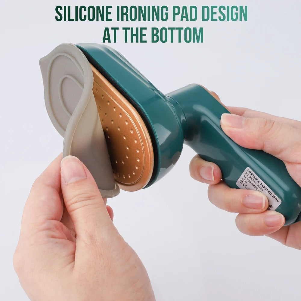 Mini Portable Rotating Steam Iron for Wet & Dry