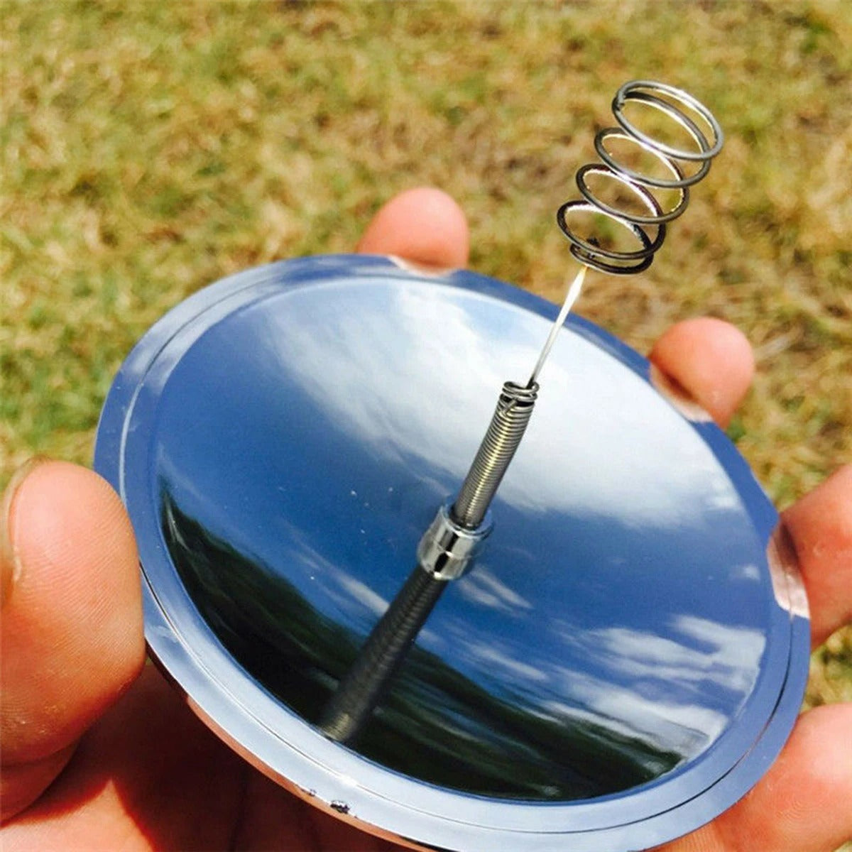 Solar Fire Starter Lighter – Windproof Waterproof Survival Tool