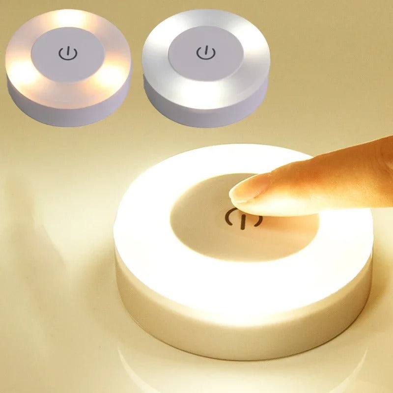 USB Rechargeable LED Night Light – Portable Home Lamp