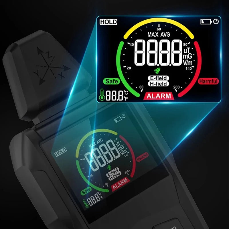 EMF01 Digital Electromagnetic Radiation Detector Meter
