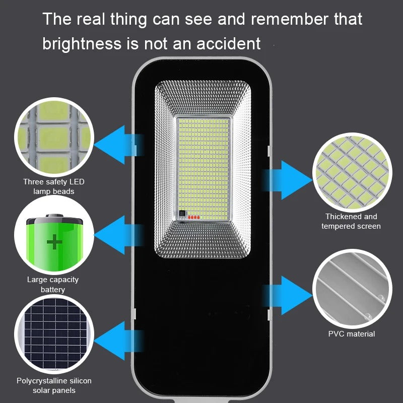200W Solar Street Light – Outdoor Waterproof LED Lamp