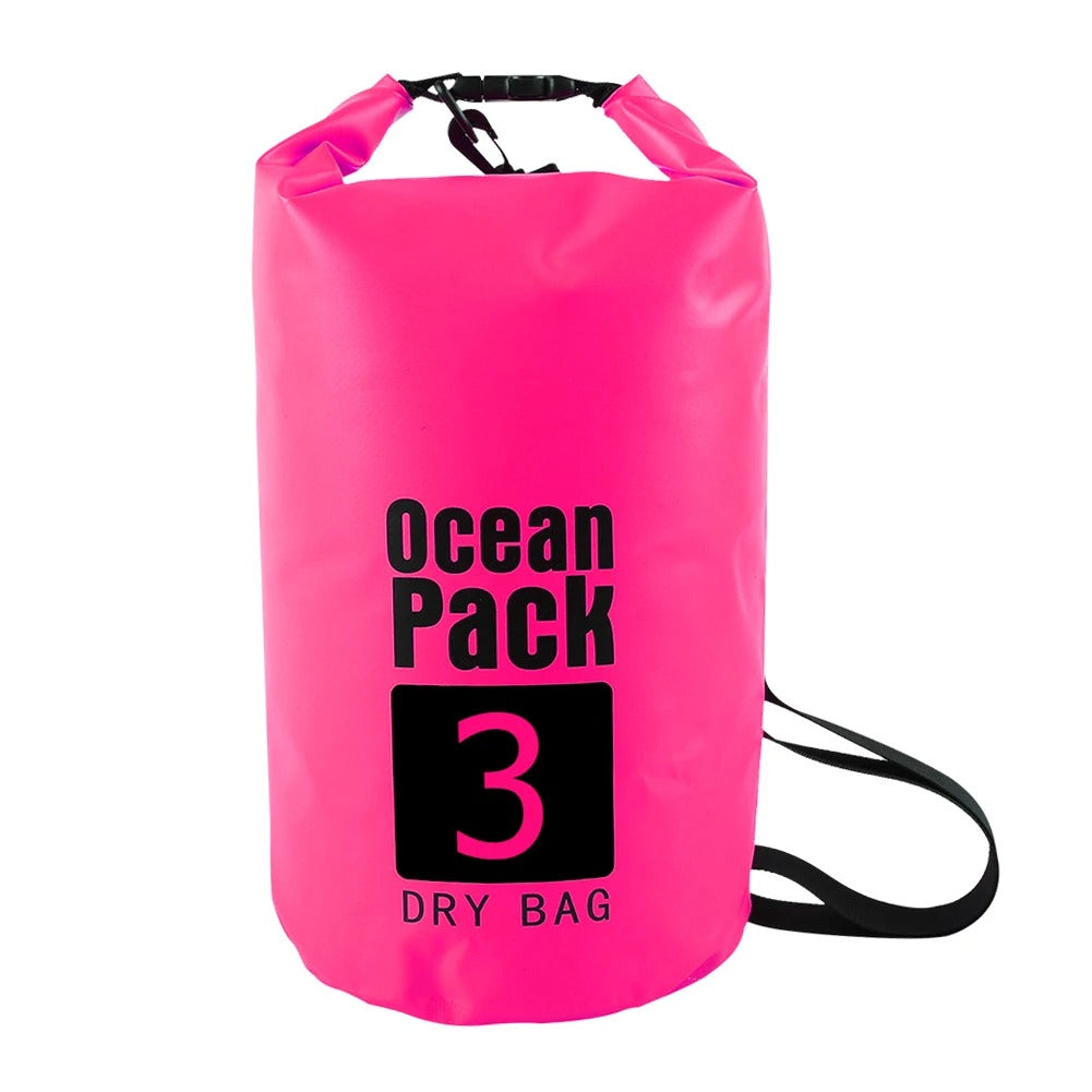 2L Waterproof Dry Bag - Foldable Swimming Bag for Beach, Kayaking, Rafting, Trekking, and Floating Water Sack