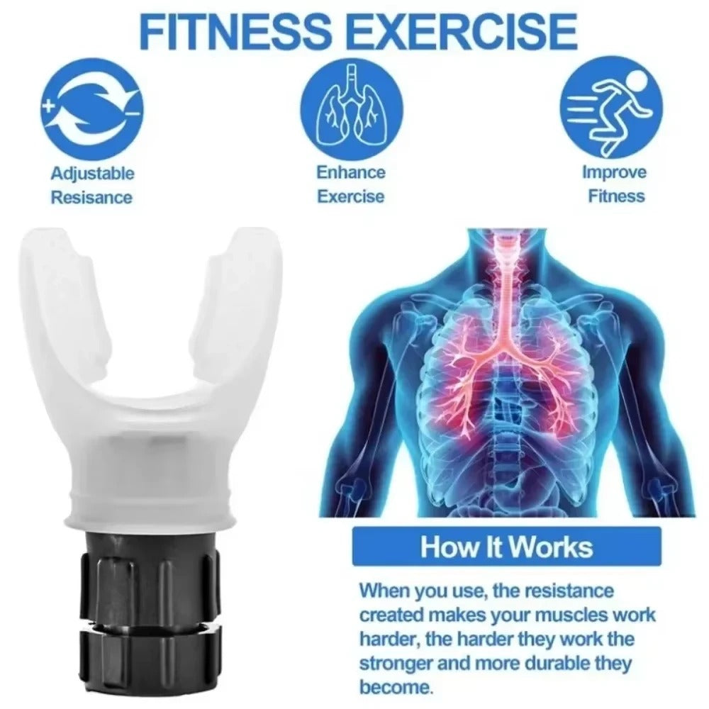 Breathing Exercise Device – Portable Lung Trainer for Better Endurance