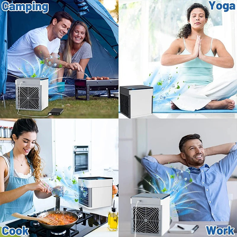 Mini USB Portable Cooling Fan & Air Conditioner