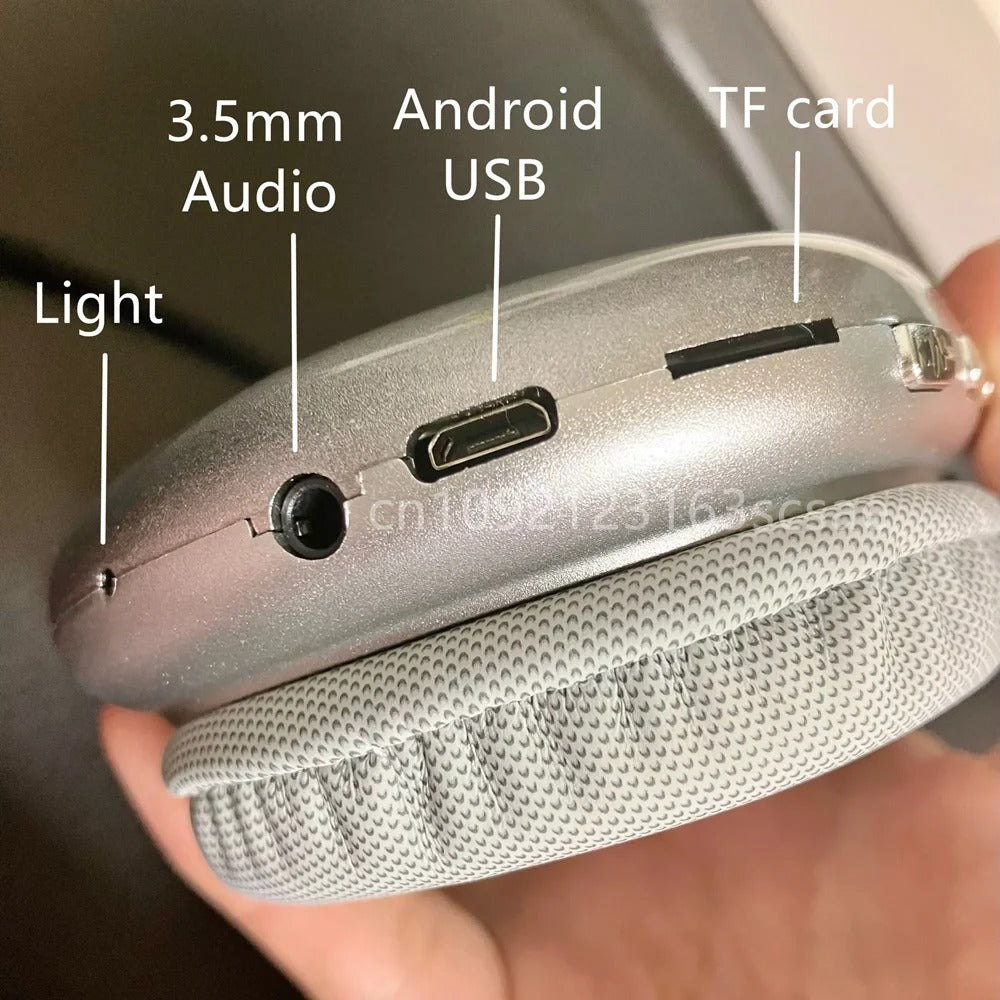 Wireless Bluetooth Headphones with Noise Cancelling & HD Mic