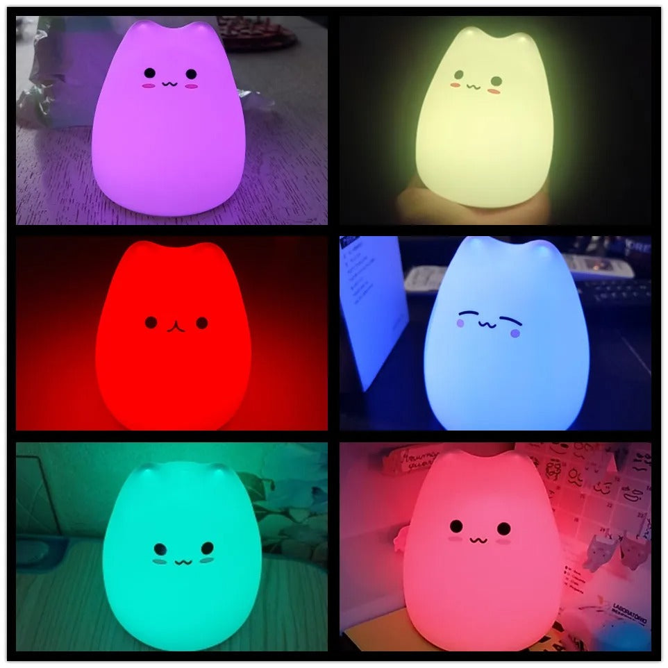 Cat Glow Night Lamp