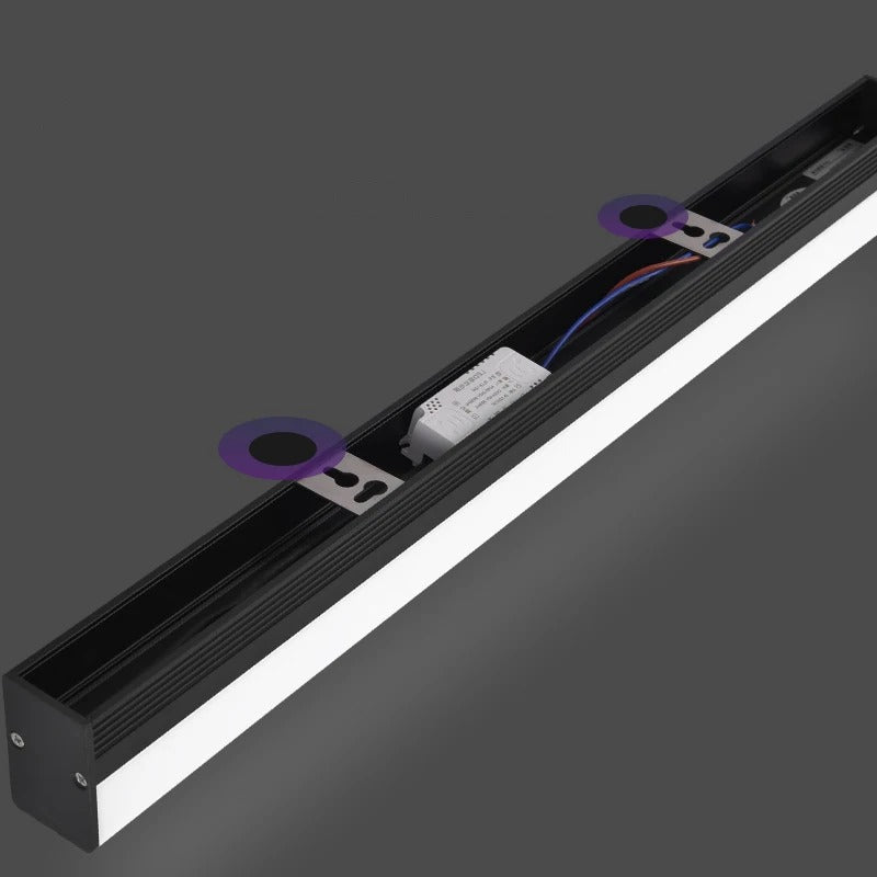 Linear Acrylic Mirror Wall Light