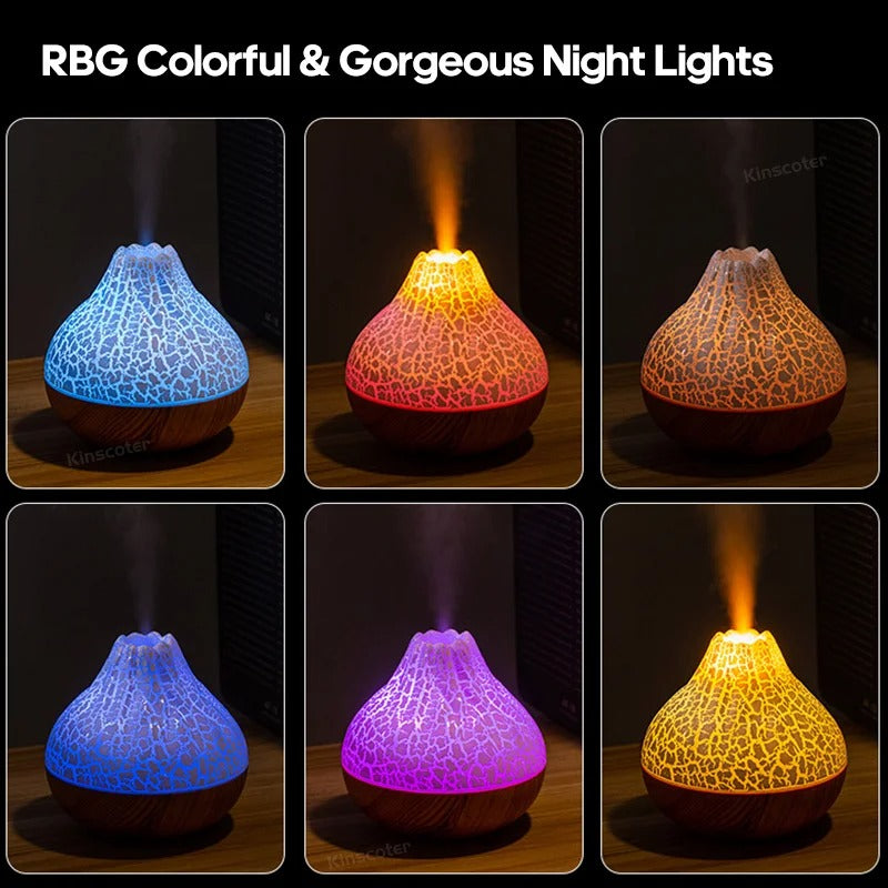 300ML Volcano Air Humidifier – Desktop Electric USB Humidifier
