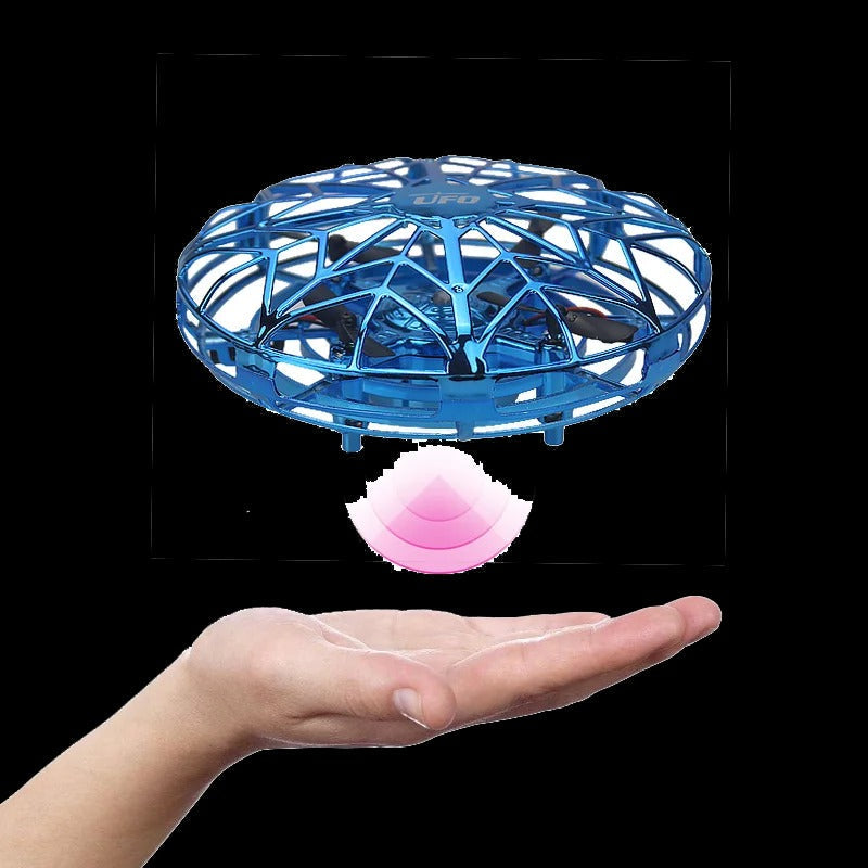 UFO Hand-Controlled Flying Ball Drone with LED Lights