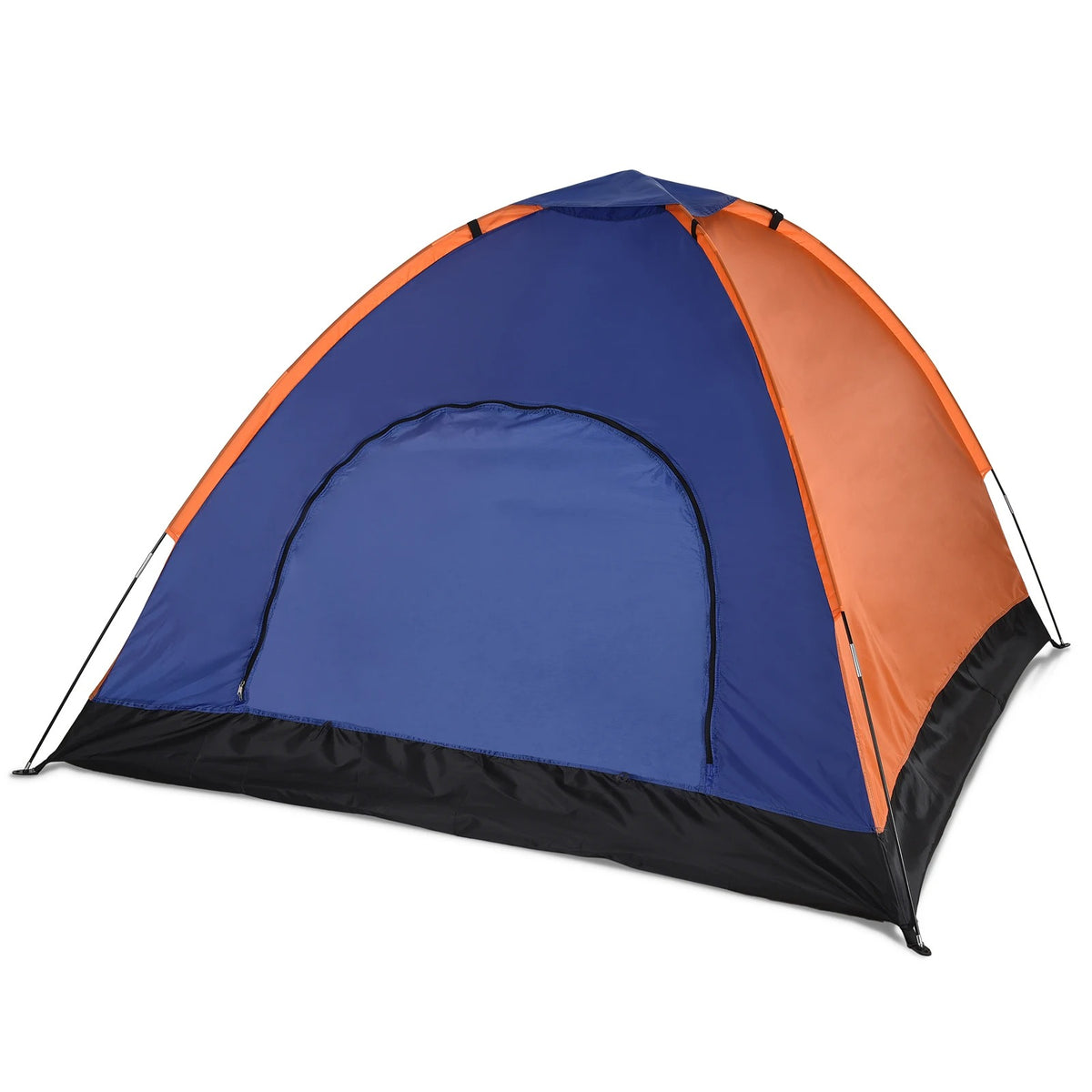 3-4 Person Family Lightweight Camping Tent with Rain Fly
