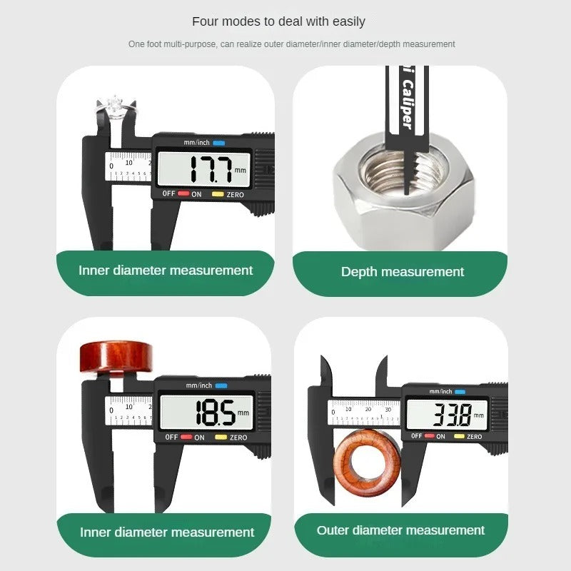 150mm Electronic Digital Caliper LCD Vernier Gauge