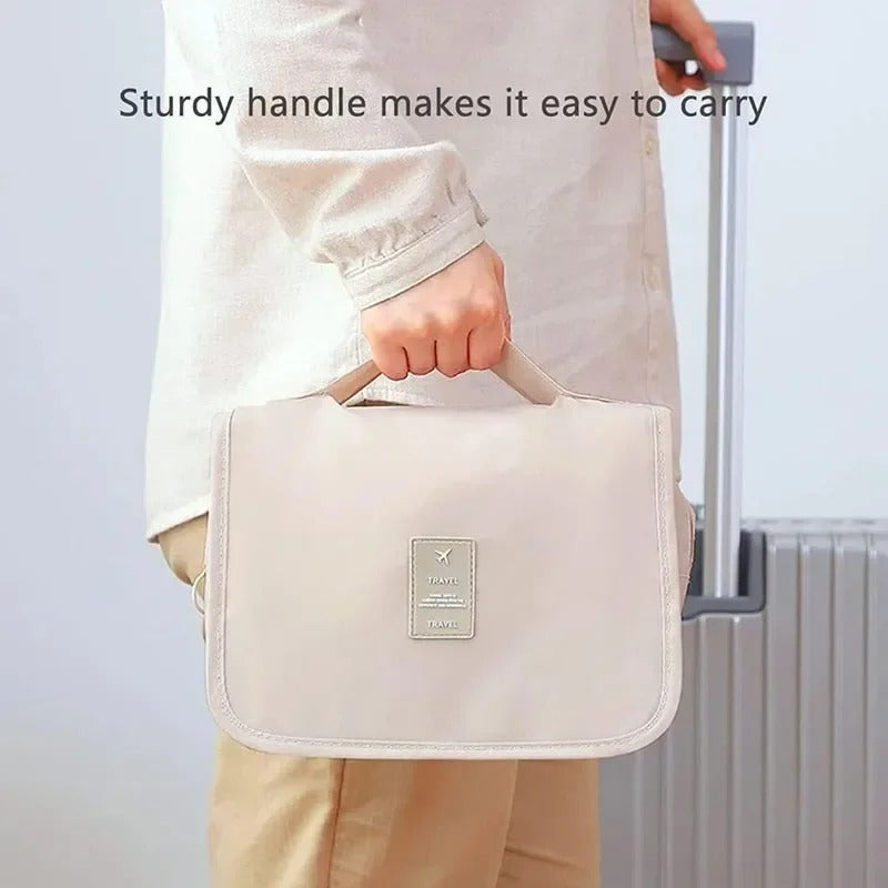 High-Quality Travel Makeup Bag – Waterproof Toiletries Organizer