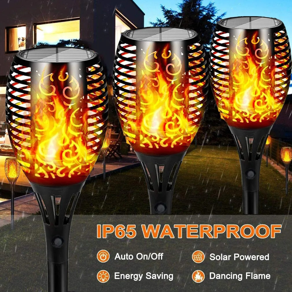 Solar Flame Torch Light