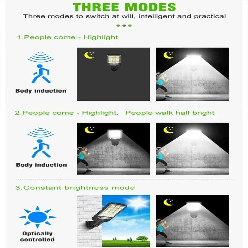 Solar Motion Street Light