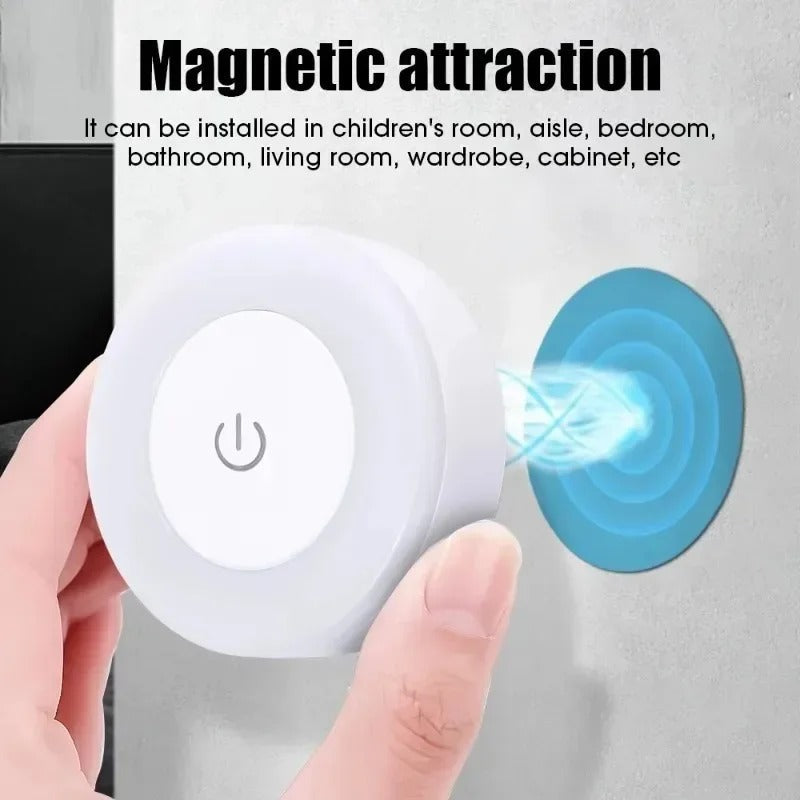 USB Rechargeable LED Night Light – Portable Home Lamp