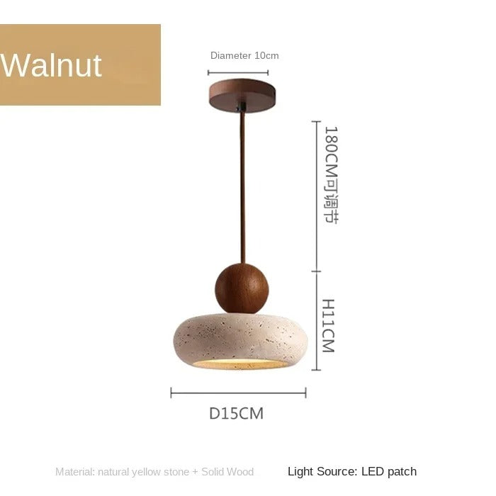 Agate Stone Pendant Light