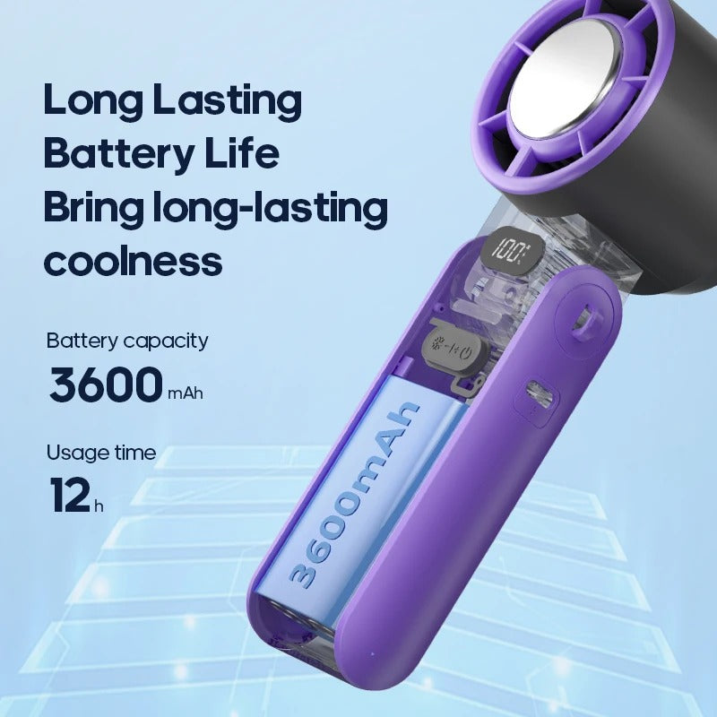 Outdoor Foldable Portable Handheld Fan