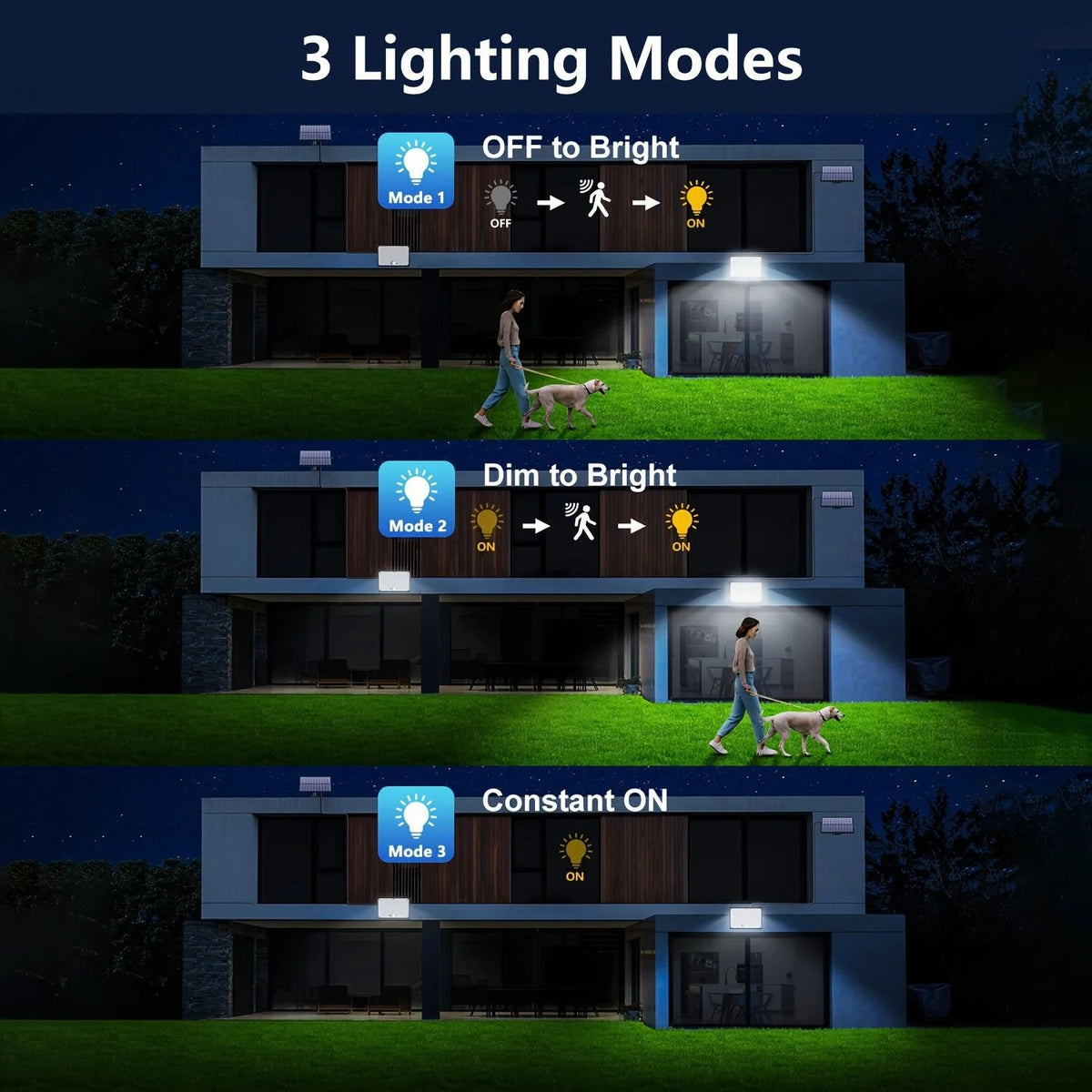 Solar Motion Security Light