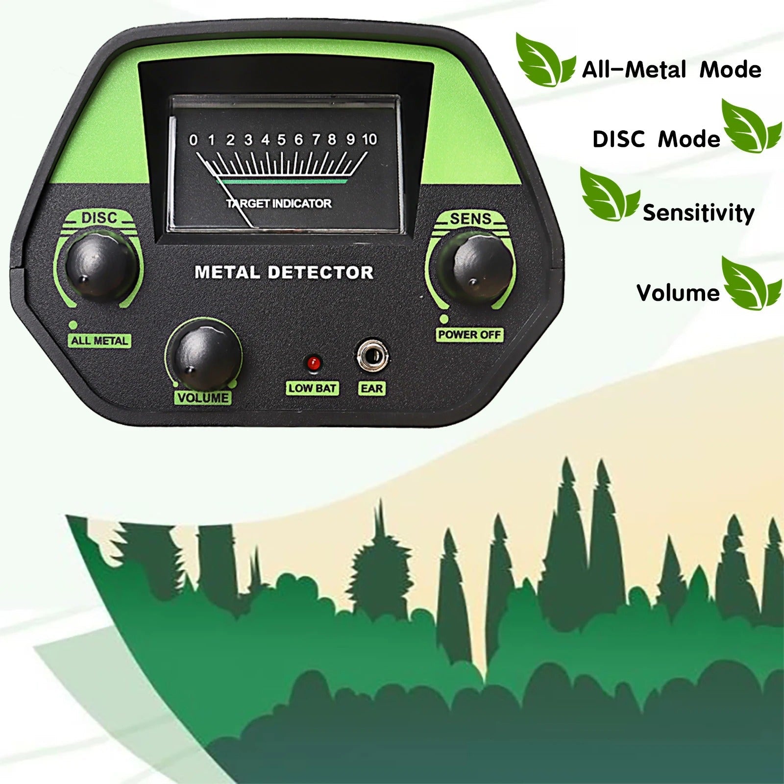 Underground Metal Detector – High Sensitivity Gold Finder