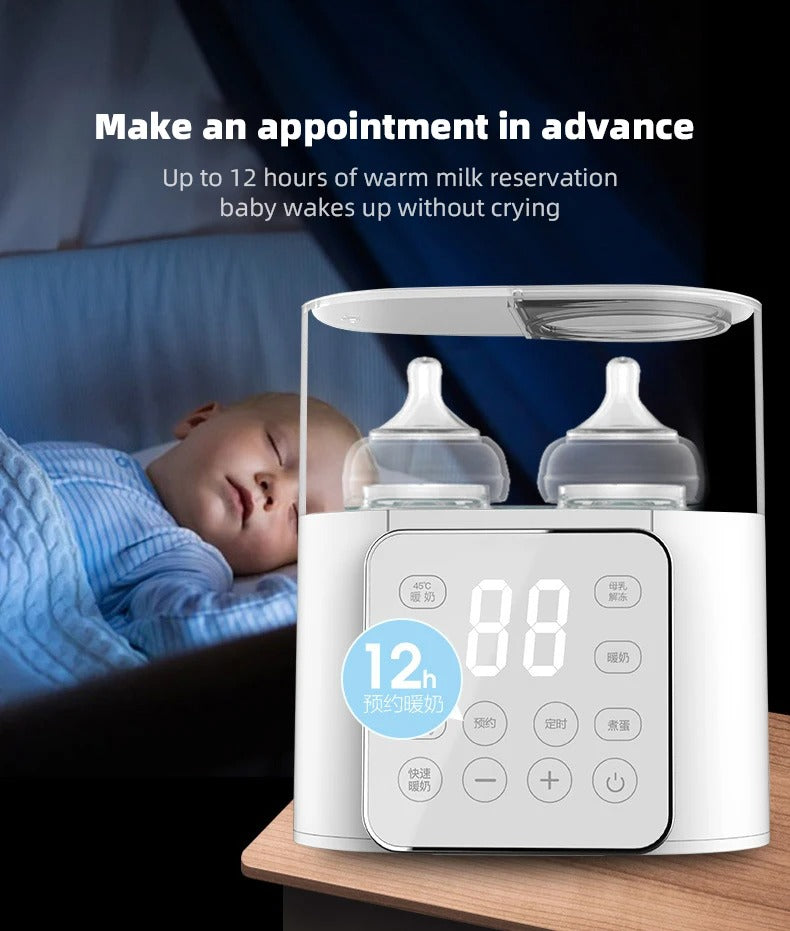 Multi-Function Baby Bottle Warmer – Fast Heating & Sterilizer