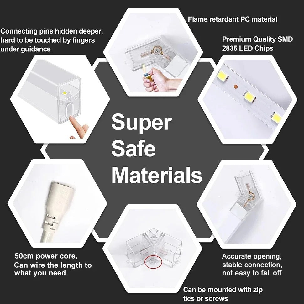 Hexagon LED Ceiling Light