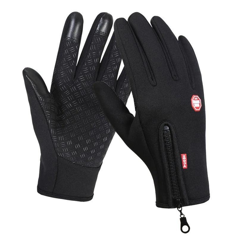 Warm Winter Gloves – Waterproof, Touchscreen, Velvet Lined for Men & Women