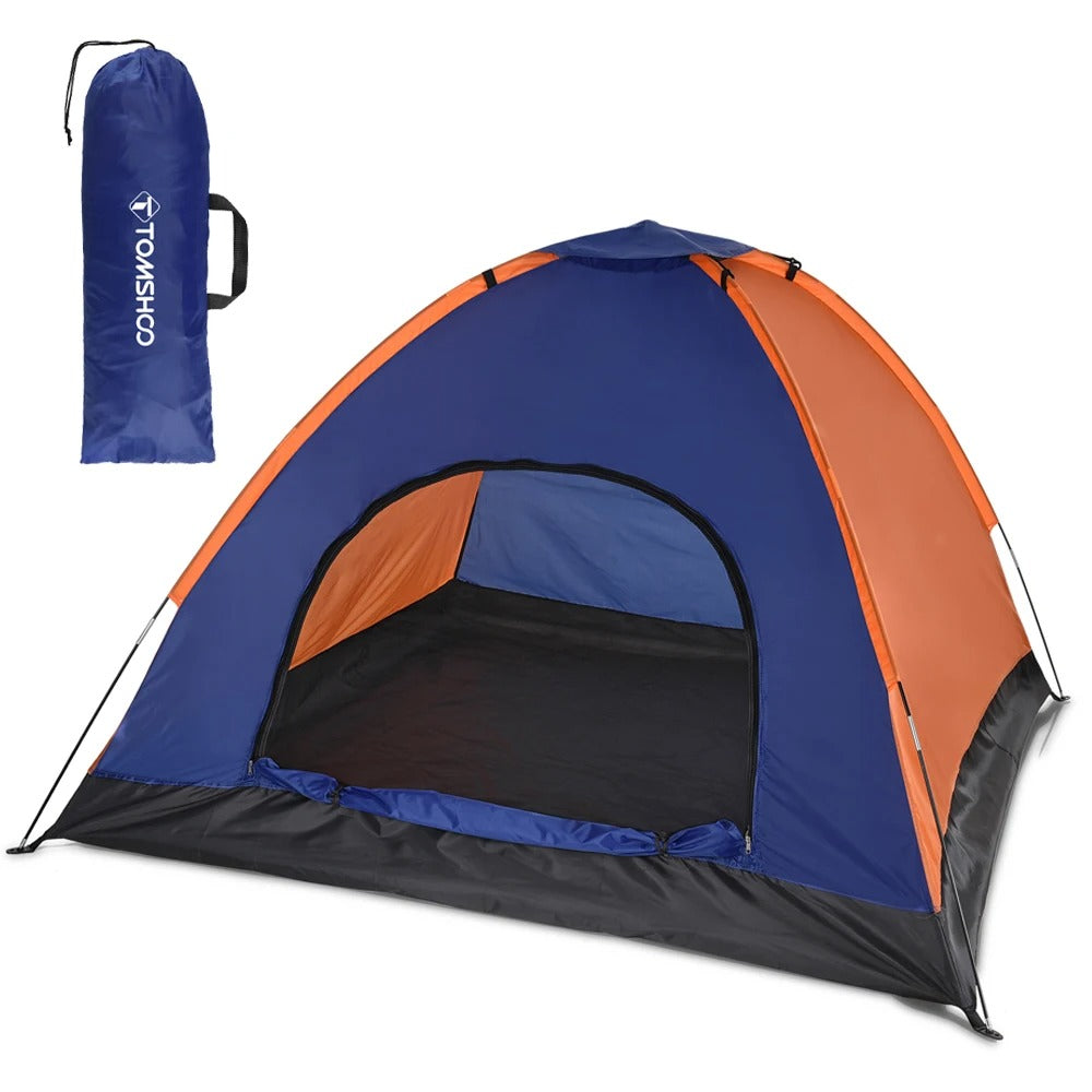 3-4 Person Family Lightweight Camping Tent with Rain Fly