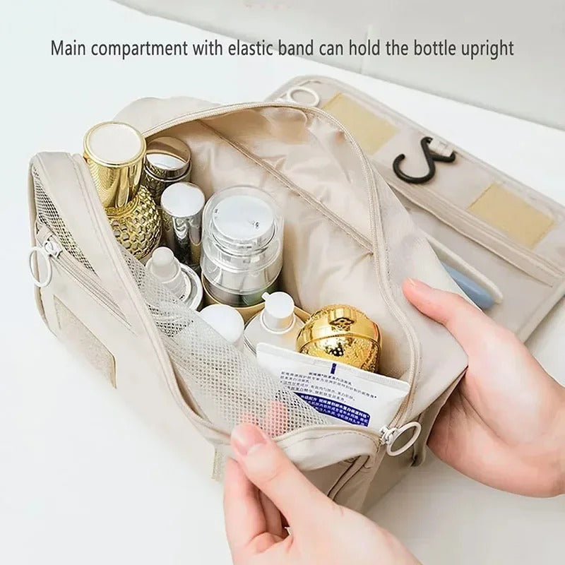High-Quality Travel Makeup Bag – Waterproof Toiletries Organizer