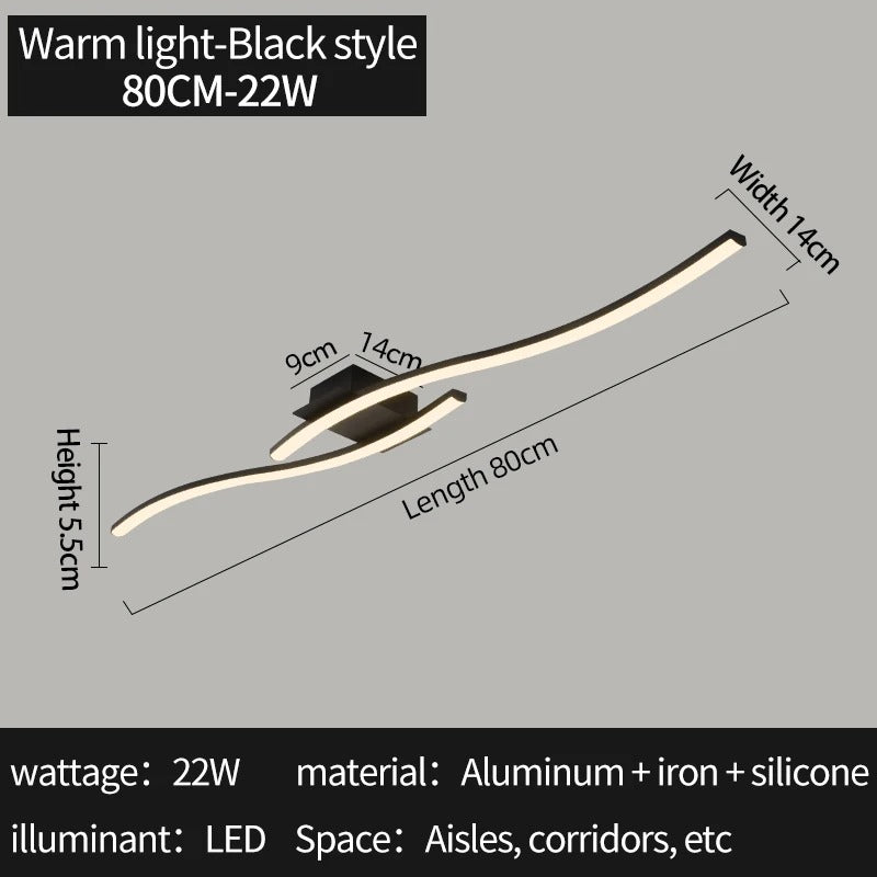 Minimalist Black Pendant Lamp