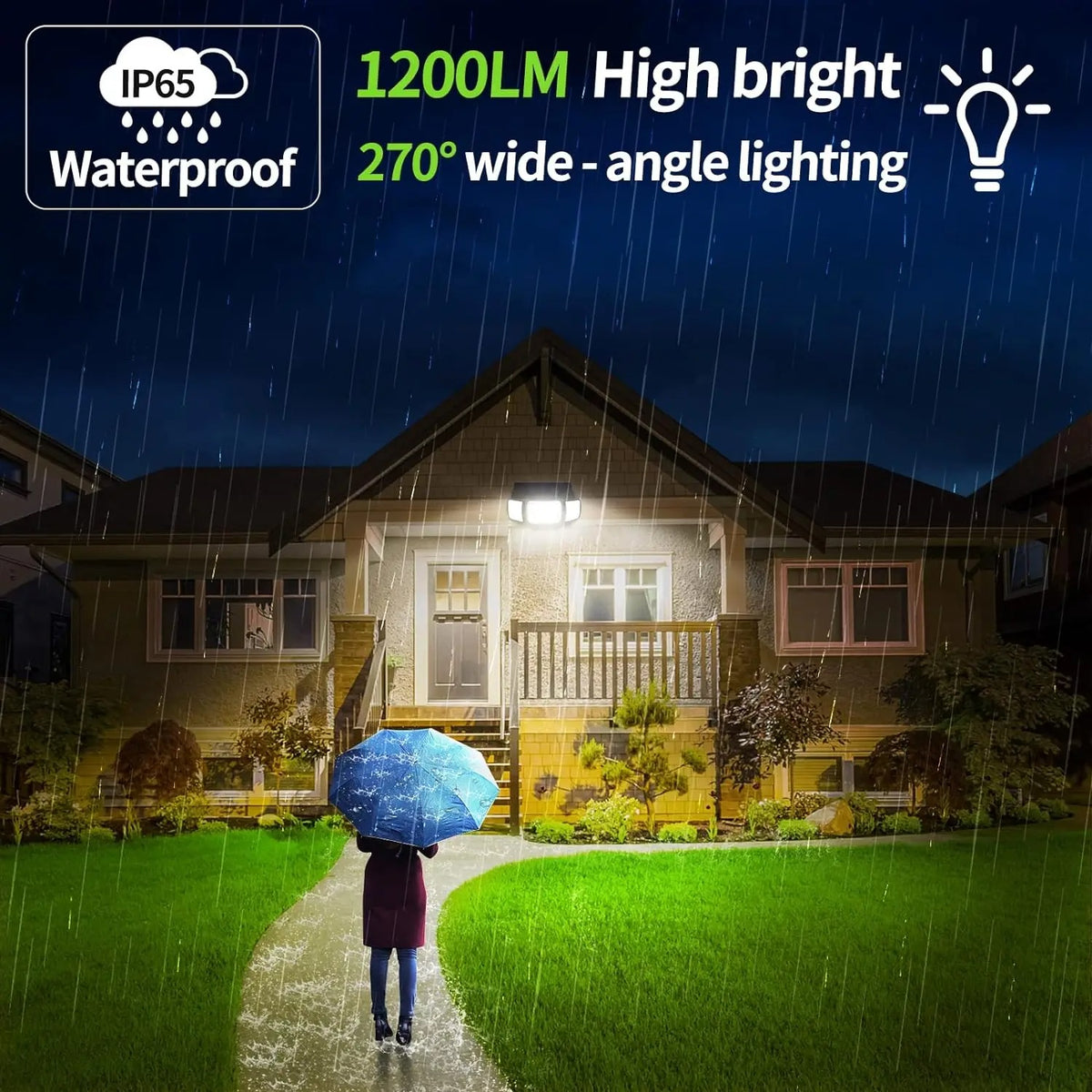 Solar Motion Wall Light