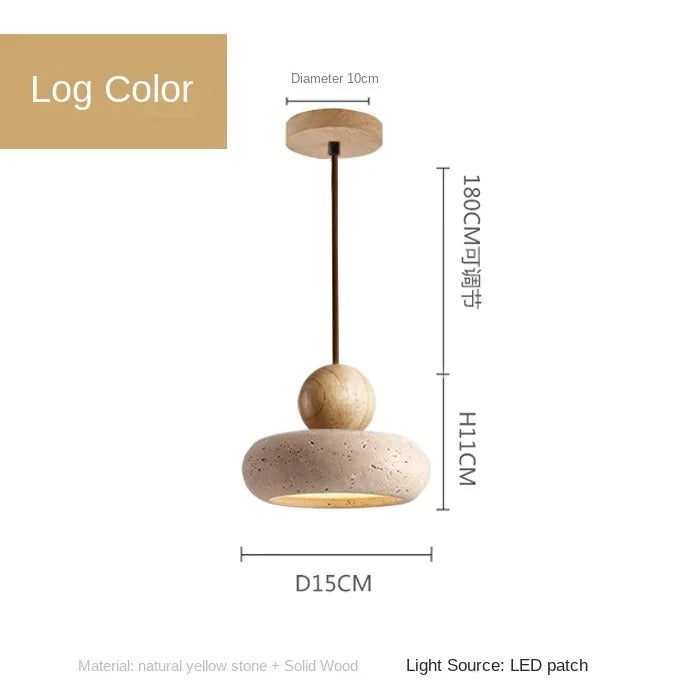 Agate Stone Pendant Light