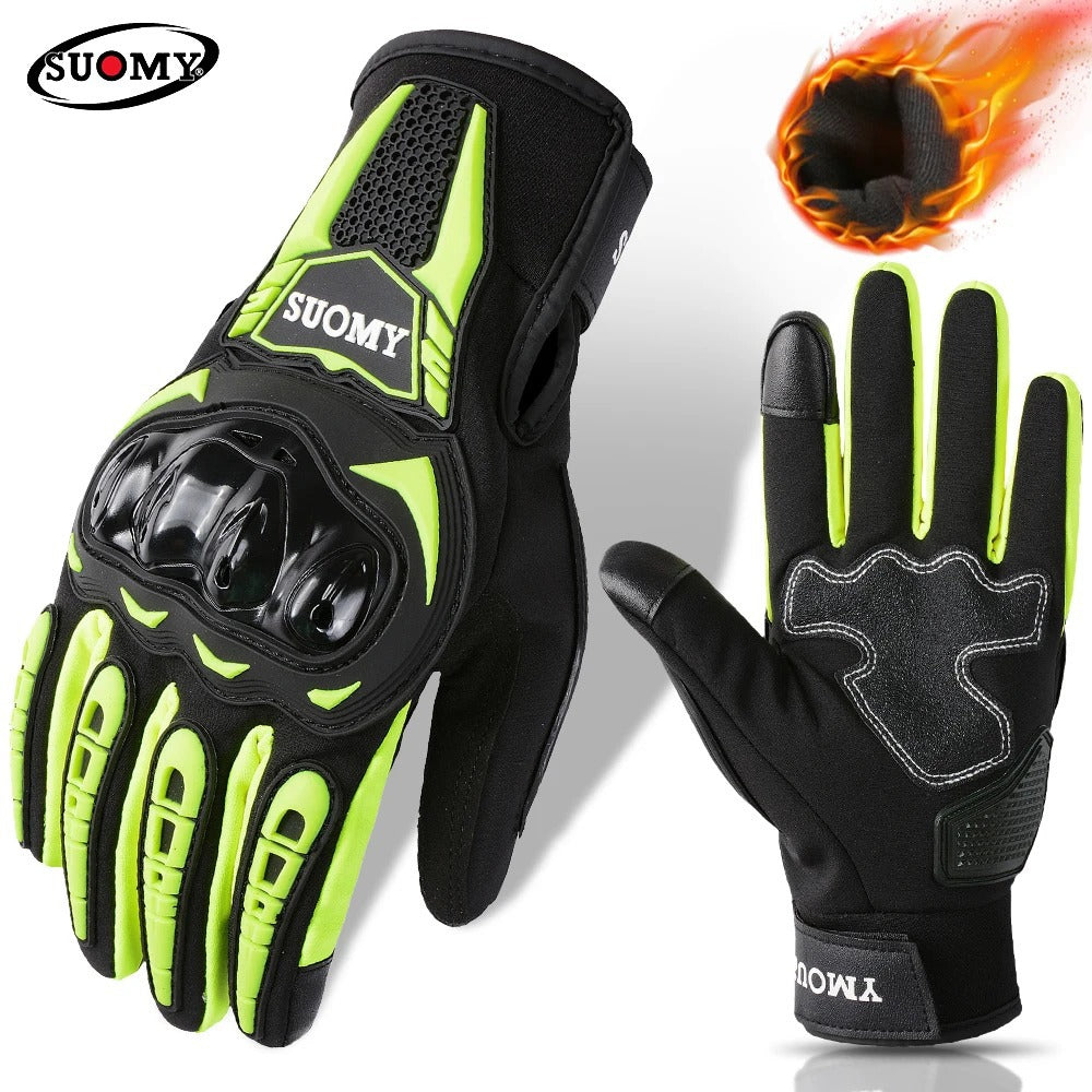Winter Waterproof Motorcycle Gloves – Touchscreen, Insulated, Cycling & Motocross for Men & Women