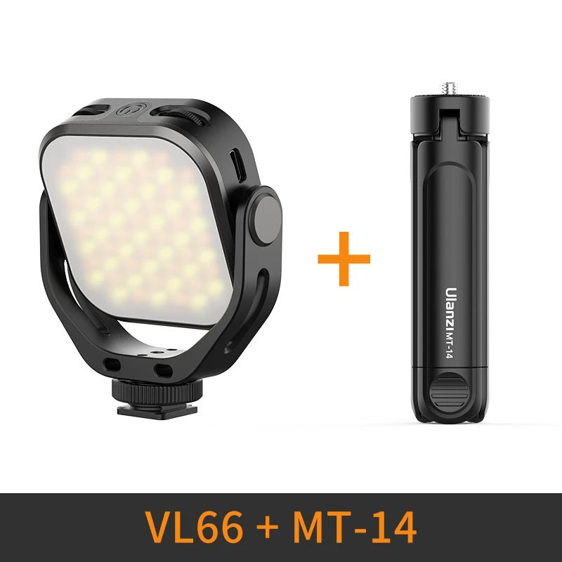 Adjustable LED Video Light with 360° Rotating Mount