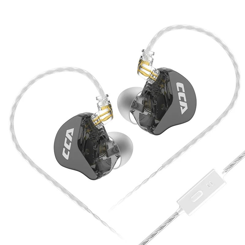 EMF Free Wired HiFi In-Ear Monitor Earphones with Noise Isolation & Deep Bass